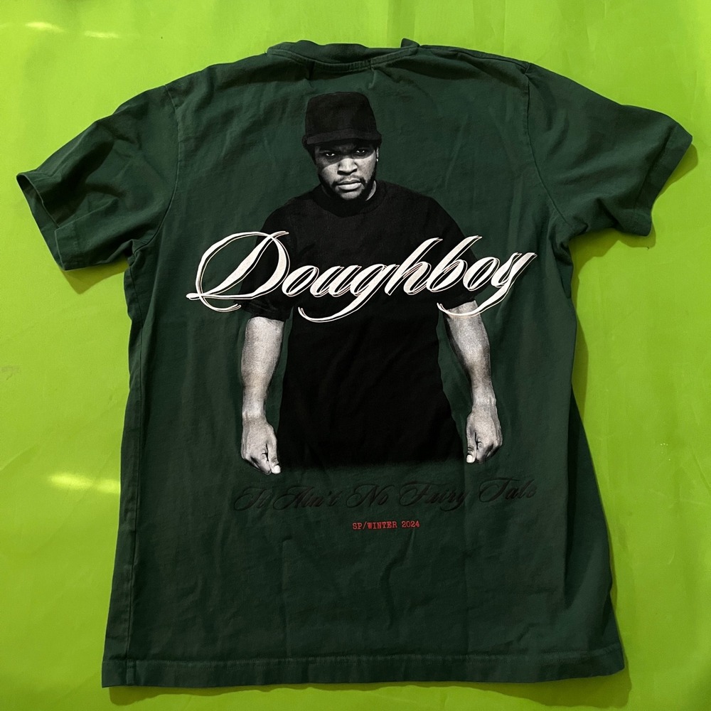 Shoe Palace Boyz N The Hood Doughboy Graphic T-Shirt Green Mens Small Ice Cube